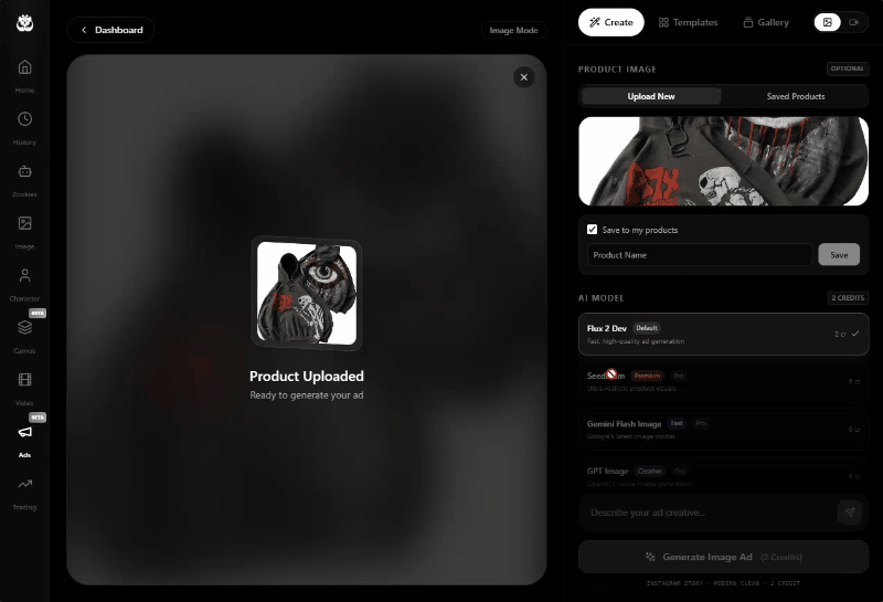 Zooke Ads Maker - Feature Showcase